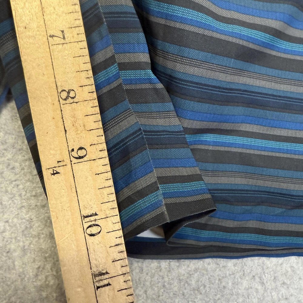 Lululemon Board Shorts Mens 38 El Current Striped No Liner Zip Pocket Swim Beach - Picture 3 of 6